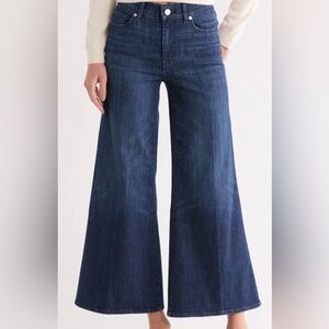 Frame Le Palazzo Crop Wide Leg Jeans